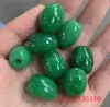 Hängsmycken 3 st naturligt en grön jade gassepartout pärlor diy armband armband charm jadeit smycken mode tillbehör amulet kvinnor män