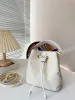 Dames luxe modeontwerper Poi Bobo -serie Nano Mini Bucket Bag Women Handtas Crossbody Elegant Touch Soft Fairy Instant Visual Sensation