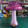 7mH (23ft) avec ventilateur en gros usine au détail éclairage gonflable modèles de champignons ballons de champignons artificiels plantes de simulation pour la décoration extérieure avec de l'air