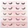 Visoflee eyelashes 3D mink eyelashes natural handmade volume soft eyelashes long eyelashes extension real mink eyelashes for makeup 240220