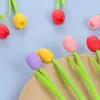 1 Stück Lytwtw's süßer kreativer weicher Tulpen-Gelstift für Büro, Schulbedarf, Schreibwaren, süß, hübsch, lustig