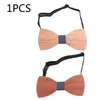 Bow Ties Y166 Simple Men's Suit Wooden Tie For Groom Wedding Formal Wear Business