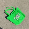 Сумки для покупок зеленого цвета, большая вместительная холщовая сумка для хранения для женщин, женские сумки на плечо, многоразовые сумки-шоппер для девочек, 2024