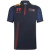 Męskie koszulki F1 Racing Suit T-shirt Nowy produkt zespół koszulki polo z krótkim rękawem Męskie Szybkie suszenie Letni sklep samochodowy Suit samochodowy MUV9