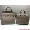 Äkta läderväskor Trusted Luxury Handbag New Palm Pattern Platinum Bag Womens väska handväska stor kapacitet brud bröllopsväska kohud väska kvinnor tren med logotyp hb9u