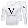 Designer Men Tracksuis sur piste en gros Unisexe Dunks Streetwear Brand Hoodie Jogging SweetSuit.