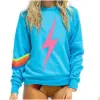 Erkek Hoodies Sweatshirts Tasarımcı Erkekler Lüks Hoodie Kadınlar Siyah Beyaz Gökkuşağı Cep Zip Up bayanlar Çift Sweatshirt Ter Gömlek DHBVZ