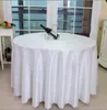 Table cloth round Table Cover for Banquet Wedding Party Decoration Tables Satin Fabric Clothing Wedding Tablecloth Home Textile ZZ