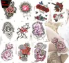 1912cm Totem Flower Symbol Waterproof Tattoo Sticker Temporära tatueringar Body Stickers WS0211730899