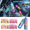 Magazzino locale europeo puff 9k VAPEN MARS puff tornado 9000 PUFFS 9000 vape usa e getta 18ml Pod Cigs elettroniche ricaricabili 0% 2% 5% RBG Light Vape Pen con cordino