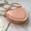 Shoulder Bags Summer Women's Transparent Jelly Bag Candy Color Ladies Crossbody Fashion Chain Heart-shaped Female Messenger310h