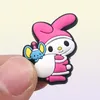 Anime charms wholesale Kuromi charms Melody cartoon charms shoe accessories pvc decoration buckle soft rubber fast ship7447741