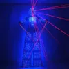 Costume LED laser Abbigliamento LED Abiti leggeri Abiti robot LED david robot276u