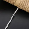 Bracles nouveaux 100% 925 Sterling Silver Pan Charms Beads Pav Bracelet Créer un look chic Styles Punk DIY Gife