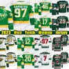 97 Kirill Kaprizov Jersey de hockey 29 Marc-Andre Fleury Jared Spurgeon Mats Zuccarello Pat Maroon Marcus Foligno Brock Faber Matt Boldy Custom Men Youth Women Jerseys