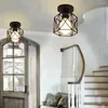Hänglampor industriell stil vintage takljus fixtur smidesjärn hänger för vardagsrummet