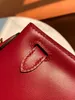 여성 디자이너 크로스 바디 탑 품질 미니 숄더백 호스 매력과 상자가있는 부드러운 플랩을 굳은 색상