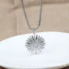 デザイナーのデビッド・ユーマンYurma Yurma Jewelry Necklace Popular Hunflower Full Imitation Diamond Star Pendantステンレス鋼チェーン