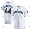 Seattle 2024 Mariners Jersey 44 Julio Rodriguez 11 Edgar Martinez 23 Ty França 36 Logan Gilbert 58 Luis Castillo 17 Mitch Haniger 16 Luis Urias 18 Mitch Garver Jerseys