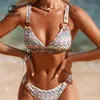 Damen-Badebekleidung, O-Ring-Dreieck, niedrige Taille, Bikini-Sets, Badeanzug für Frauen, sexy Rückenhaken, zwei Stücke, Strandmode, 2023, Badeanzug, H2422088