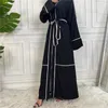 민족 의류 아이드 무바라크 아나 바이 두바이 패션 가디건 kaftan 아랍 터키 이슬람 무슬림 여성을위한 겸손한 로브 무지르 로파 기모노