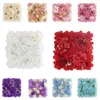 Dekorative Blumen Künstliche Blumenwand DIY Simulation Gefälschte Rose Für Hochzeitstag Hintergrund Home Office Party Dekor