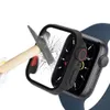 Correa de reloj de cuero genuino de piel de becerro + funda de PC 38mm 40mm 41mm para Iwatch 8 7 6 5 4 3 SE Reemplace la correa de muñeca 42mm 44mm 45mm para Apple Watch