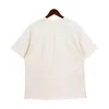 Rhude Designer T-shirt Toppkvalitet Men T-shirts Summer Navy Ship Letter Print Loose Offle Casual Mens and Womens kortärmad T-shirt