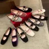 Loafer Dames Ballet Flats Geklede schoenen Kristal verfraaid Glanzend lederen designer schoenen Crème platte schoenen 100% echt leer Ballerina Flats luxe MAAT 34-42 Oxfords