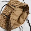 Shoulder Bags Casual Large Capacity andbag Totes andmade Straw Soulder Bags For Women Big Travel Beac Bag Female Sac a Main FemmeH24220