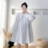 Vestidos de maternidade vestidos de enfermagem algodão primavera roupas para mulheres grávidas 2022 novo casual solto topos gravidez vestidos alta qualidade