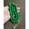 Colares com pingente Esmeralda Seca Verde Apple Beads Colar
