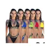 Traje de baño para mujer Bikini para mujer Trajes de baño sexy Chica Traje de baño Tee Mujeres Medusa Traje de baño Bikinis Simios Diseñador Set J230522 Drop de Dhmkp