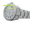 2023 LATT Discovrival VVS Moissanite 30 Carat Diamond Studded Busins ​​Watch Automatyczny zegarek unisex hip hop w BT cena