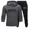 Mens Tracksuits Designer Sweatshirt Suit Fashion Hoodie Trousers Sweatshirt Sportwear Letter Printing Lovers Clothing S-3XL