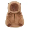 Sacs de rangement Capybara dessin animé siège de voiture sac en papier en peluche boîte à mouchoirs créative belle porte-serviette étui portable