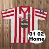 1996 2008 Maglia da calcio retrò Chivas Guadalajara R. RAMIREZ B. GALINDO R. MORALES O. BRAVO Maglia da calcio casalinga magliette da calcio retrò