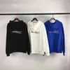 Crewneck Erkek Tişört Hoodie Tasarımcısı Erkekler Sweatshirt T-Shirt Hoodie Kadın Külot Tasarımı Uzun Kollu Lüks Kısa Kollu% 100 Pamuk Nefes Alabilir Açık Sokak