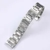 Armbandband voor TAG Heuer-serie massief roestvrij horlogeaccessoires Band 22 mm staal zilver mat textuur2682