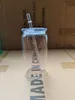 16オンス色の昇華ガラスガラスタンブラー色付きプラスチックのふたブランクカラフルなガラスメイソンジャーリビークーラーコーラビールフード缶5色