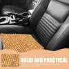 Car Seat Covers Wooden Bead Cushion Beaded Cover Grass Pear Carseat Cooler Cotton Thread Cushions For Driving