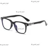 Designer ch Cross Glasses Frame Chromes Märke Solglasögon för män Kvinnor Trendiga runda ansikte Eye Male Protection Heart Luxury Eyeglass Rames Chromees Hearts 700