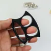 Survival Creative Wolf Outdoor Two Chain Keychain Pendant Hand Bracelet Self Proof Finger Tiger Ring Buckle 160297