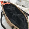 Shoulder Bags Yogodlns Summer Straw andbag Women Large Capacity Woven Soulder Bag Raan Beac Bag Boemia Vacation Lady Tote Knied PurseH24220