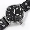 U1 Top AAA Luxe Designer Pilot IW327010 MARK XVIII AAA 3A Kwaliteit Zwitsers horloge Portugieser Heren automatisch mechanisch uurwerk Saffier echt leer