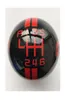 Gear 6 Speed Round Ball Type R S Shifter for Mustang Shelby GT 500 Cobra Manual Gear Shift Knob Trim Selector Red White Black Bla6129424