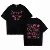 メンズTシャツヴィンテージメラニーマルティネスシャツストリートスタイルユニセックス女性メンヒップホップ音楽ファンのための最高のアクセサリーsh24220