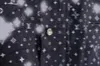 xinxinbuy 2024 Men designer Jacket Starry Sky Print Denim jacket long sleeve women Black M-2XL