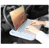 htmotostore Multifunctional Car Laptop Stand Notebook Desk Steering Tray Auto Drinks Holder Steering Wheel Small Card Table Car Tr7459632