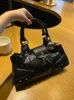 Y2K Coreano Gothic Star Girl Borsa nera Estetica Vintage Fata Grunge Punk Goth Borsa a tracolla Borse Baguette Tote Borse Donna 240220